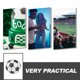 thumbnail image 3 of IFANLANDOR De Decorativa Multicolor Con De Fútbol Para Fiesta Y Colgante, 3 of 6
