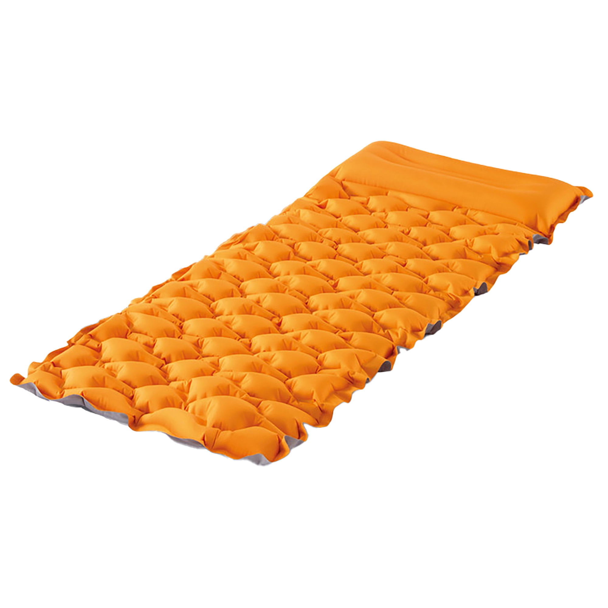 Intex: TruAire Sleeping Pad - 4.5" Inflatable Mattress, TPU Material, 2-Ply Laminate, Air Pocket Waffle Beam, Built-In Pillow, Lightweight, Carry Bag