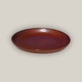 thumbnail image 2 of Round | Copper Red Ceramic Plant Saucer | High Fired Ecofriendly Clay - Sizes 8"-24" - FREE SHIPPING (9.5"W-PACKOF2, CopperRed), 2 of 11