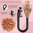 thumbnail image 3 of Practice Hand for Acrylic Nails - Flexible Fake Hand for Nail Practice - Realistic Movable Nail Practice Hand - Mannequin Hand For Nails For Beginners Nail Art, 3 of 13