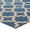 thumbnail image 4 of Modway Cerelia Moroccan Trellis 5x8 Indoor and Outdoor In Blue and Beige, 4 of 5