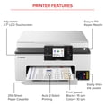 thumbnail image 2 of Canon Megatank GX1020 All-in-One Wireless Supertank [Megatank] Printer | Print, Copy and Scan| Mobile Printing |2.7" LCD Color Touchscreen | Auto Duplex Printing, 2 of 4