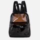 thumbnail image 5 of Mochila Bolso Mochila transparente para mujer, mochilas escolares de jalea para niñas, de hombro de estilo preppy, 5 of 6