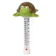 thumbnail image 1 of Floating Pool Thermometer, Large Size Easy Read for Water Temperature, Shatter Resistant with String for Outdoor and Indoor Swimming Pools and Spas (Turtl, 1 of 5