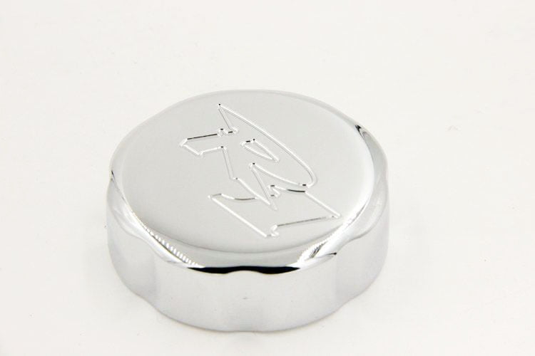 Chrome Brake Fluid Reservoir Cap Cover /"R1/" Engraved For 1998-2012 Yamaha YZF R1