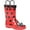 Red, variant on Kids Lucy Ladybug Rain Boot - Red