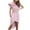 Pink, variant on Women Evening Party Wedding Guest Dresses Solid Dress Single-Shoulder Flap Split Dress Dress Green S (US Size:4)