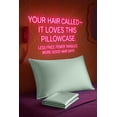 thumbnail image 2 of BLISSFORD Satin Pillowcase with Zipper, for Hair and Skin Care, Feels Soft and Cool Like a Silk Pillowcase, Satin Pillow Cases 2 Pack, Silk Pillow Cover, Mint - Standard Size, Set of 2, 2 of 9