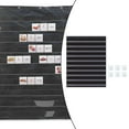 thumbnail image 4 of Tabla Colgante Estándar con Ganchos para El Horario Negro Sunnimix Gráfico de bolsillo, 4 of 8