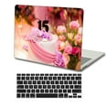 thumbnail image 1 of KSK KAISHEK Plastic Hard Case Cover Only for 2017 - 2010 Release MacBook Air 13" Not Retina Display + Black Keyboard Cover Model: A1466 A1369 Rose series 0098, 1 of 5