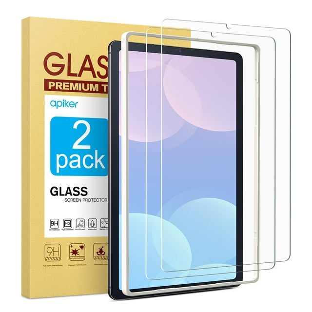 Protector de pantalla apiker para Samsung Galaxy Tab S6 Lite 10.4
