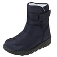 thumbnail image 2 of OKBOP Women's Walking Boots Side Zip Chunky Sole Round Toe Comfort, 2 of 5