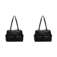 thumbnail image 1 of Bolso Hombro Piel Sintética para Mujer Con Múltiples Bolsillos Las Axilas Viajes (), 1 of 3