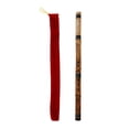 thumbnail image 2 of Flauta de bambú china, flauta vertical robusta para orquestas infantiles entusiastas Afinación F de madera, 2 of 9