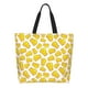 thumbnail image 1 of Balery Cheese Bolsa Tote Estilo Estético con Cremalleras, Bolsa de Hombro, Bolsa de Compras Grande y Plegable, 1 of 8