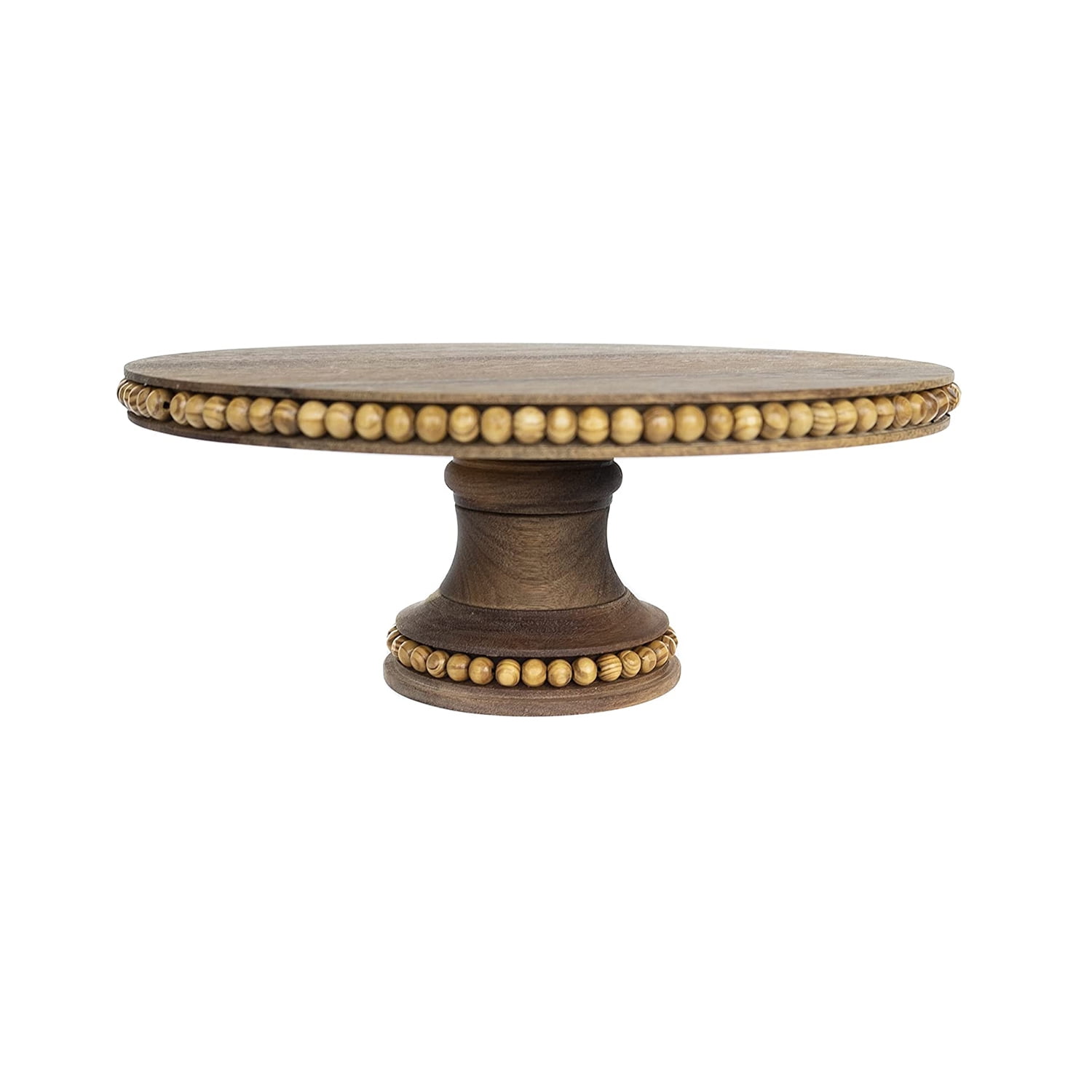 Cake Stand Acacia Wood, Wood Cake Stand