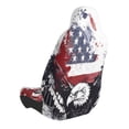 thumbnail image 2 of Fotbe American Flag Eagle Art Funda para Asiento de Auto con Estampado – Impermeable y Antisudor – Ajuste Universal, Lavable a Máquina, Antideslizante (1 Pieza), 2 of 5