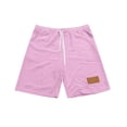 thumbnail image 7 of Men's Linen Shorts Casual Elastic Waist Drawstring Summer Beach Vacation Yoga Golf Shorts with Pockets, 7 of 7