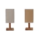 thumbnail image 1 of Lámpara de de Noche Lámpara de de Noche Base de Madera Pantalla de Lámpara de Té Yuyangstore lámparas para dormitorio, 1 of 8