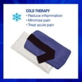 thumbnail image 2 of ThermiPaq 8" x 14" Reusable Icy Cold Pack Pain Relief Wrap Therapy, Support Injury Recovery, Large, 2 of 8