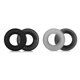 thumbnail image 4 of Almohadillas para los oídos mejoradas para el reemplazo de la almohadilla de cancelación de ruido de los auriculares DT880, color gris, 4 of 5