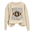 thumbnail image 6 of Cozy Oversized Hoodies for Women Fall Casual Sweatshirt with Pockets Loose Fit Pullover Cute Trendy Outfit for Daily Wear, 6 of 6