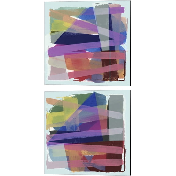Great Art Now Drifter by Cartissi 2 Piece Canvas Art Set Each 14W x 14H