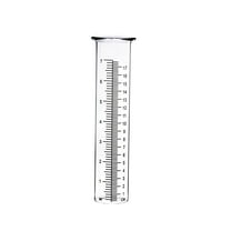 Rain Gauge Replacement Tubes Capacity Outdoor Rain Gauges Freeze Proof Rain Gauges for Yard Outdoor Home Garden Rain Gage (cm/inch)