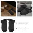 thumbnail image 3 of 1 par de inserciones de zapatos de invierno inserciones de zapatos calientes inserciones de zapatos de felpa inserciones de zapatos desmontables para zapatos con agujeros, 3 of 6