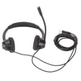 thumbnail image 2 of Auriculares para PC de negocios, H390D‑Auriculares binaurales para atención al cliente para PC Auriculares binaurales para comunicación Rendimiento potente, 2 of 9