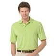 thumbnail image 1 of Monterey Club Men's Tonal Pinstripe Texture Solid Golf Polo Shirt #1098, 1 of 2