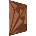 thumbnail image 2 of Ekena Millwork 19 5/8"W x 19 5/8"H Diamond EnduraWall Decorative 3D Wall Panel, Bright Coat Copper (12-Pack for 32.04 Sq. Ft.), 2 of 6