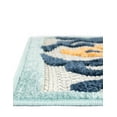 thumbnail image 5 of Unique Loom Belize Outdoor Collection Area Rug - Corozal (7' 10" Square Ivory/Navy Blue), 5 of 6