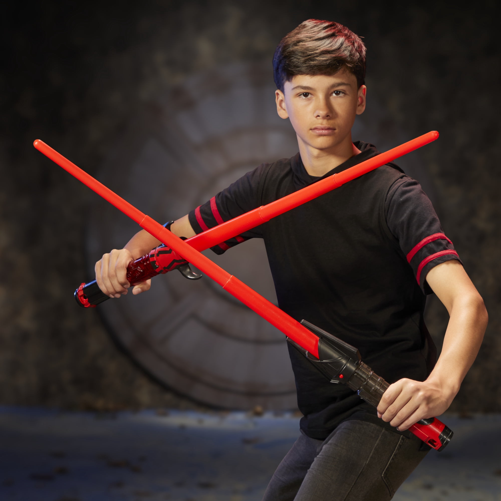 Star Wars Lightsaber Forge Kyber Core Dark Side Villains Pack, Red Customizable Lightsabers