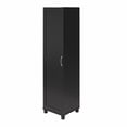 thumbnail image 4 of Systembuild Evolution Lory Framed 60" Tall Storage Cabinet, Black, 4 of 10