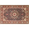 thumbnail image 1 of Ahgly Company Machine Washable Indoor Rectangle Traditional Saffron Red Area Rugs, 8' x 10', 1 of 7