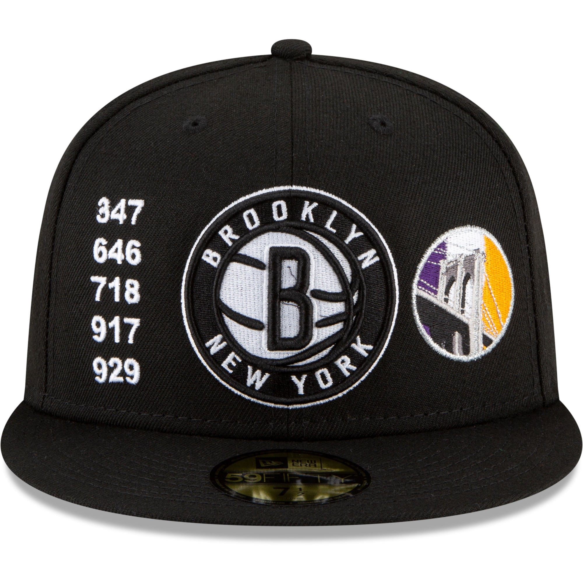 brooklyn nets new era fitted