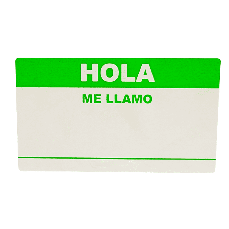 Compartir 109+ imagen hello my name is stickers walmart
