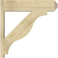 thumbnail image 3 of Ekena Millwork 8"W x 32"D x 32"H Funston Rough Sawn Craftsman Outlooker, Douglas Fir, 3 of 4