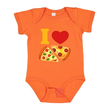 

Inktastic I Love Pizza Boys or Girls Baby Bodysuit