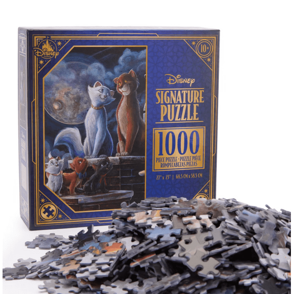 Disney Signature Puzzle The Aristocats Marie 1000 Piece Puzzle New