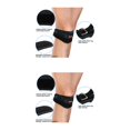 thumbnail image 2 of tamizeot Ceinture de Tendon de Sport Réglable Ceinture de Sport pour Rotule Support de Genouillère pour Protection Bandage Accessoires de Sport Nouveau 2ensemble, 2 of 6