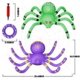thumbnail image 4 of Juego Thuodo para lanzar anillos de araña para Halloween, paquete de 2 unidades, 4 of 7