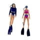 thumbnail image 2 of 2pcs 1/64 Skala Mermaid Número de buceo Mini Figuras humanas para accesorios de casas de muñecas, 2 of 9