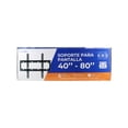 thumbnail image 2 of Soporte TV Pantallas Y Monitores De 40 A 80 Pulgadas Control Expert Color Negro, 2 of 10