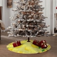 thumbnail image 6 of Bingfone Christmas Tree Skirt Mat Christmas Decoration Interior 36"-Bright Lemons, 6 of 8