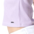 thumbnail image 4 of Crop Top Con Canales Para Mujer Quarry Color Morado Claro, 4 of 4