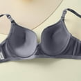 thumbnail image 6 of Oksale Push Up Underwire Bras for Women Sexy Deep Plunge Minimizer Bra High Supportive Adjustable Strap Breathable Bralettes Gray M, 6 of 9
