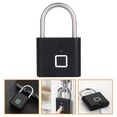 thumbnail image 3 of Aluminum Alloy Pad Lock Multi-use Fingerprint Padlock Portable Locker Lock Locker Accessory, 3 of 8