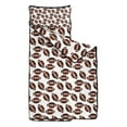 thumbnail image 2 of Brown Footballs Repeat Pattern Toddler Nap Mats for Kids Preschool,Sleeping Mat Bag or Kids,Toddler Sleeping Bag,Toddler Nap Mat or Daycare, 2 of 6